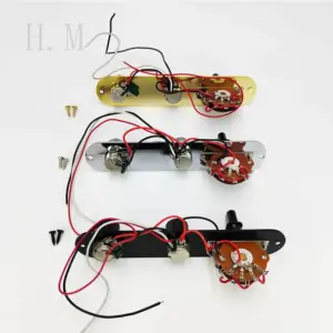 Prewired Telecaster Control Plate for Fender Guitars 14 Sd4275d479302479bbab7fb5cbe9e6907p