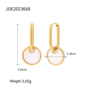 Stainless Steel Oval Hoop Earrings 13 Sd435a09e65a94d5a90a28f9b8bb0b6f9I