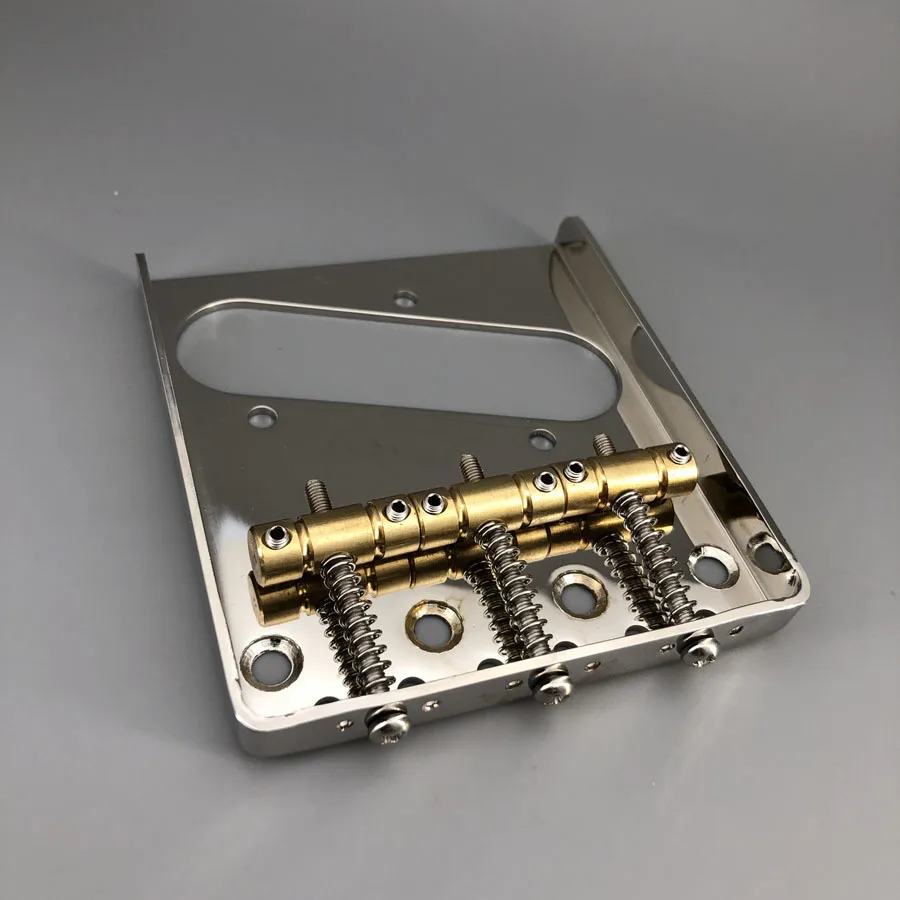 Nickel Vintage Telecaster Guitar Bridge 3 Nickel Vintage Telecaster Guitar Bridge - Image 3