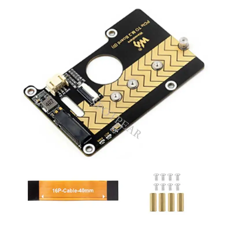 Raspberry Pi 5 PCIe to M.2 SSD Adapter Board 7 Raspberry Pi 5 PCIe to M.2 SSD Adapter Board - Image 7