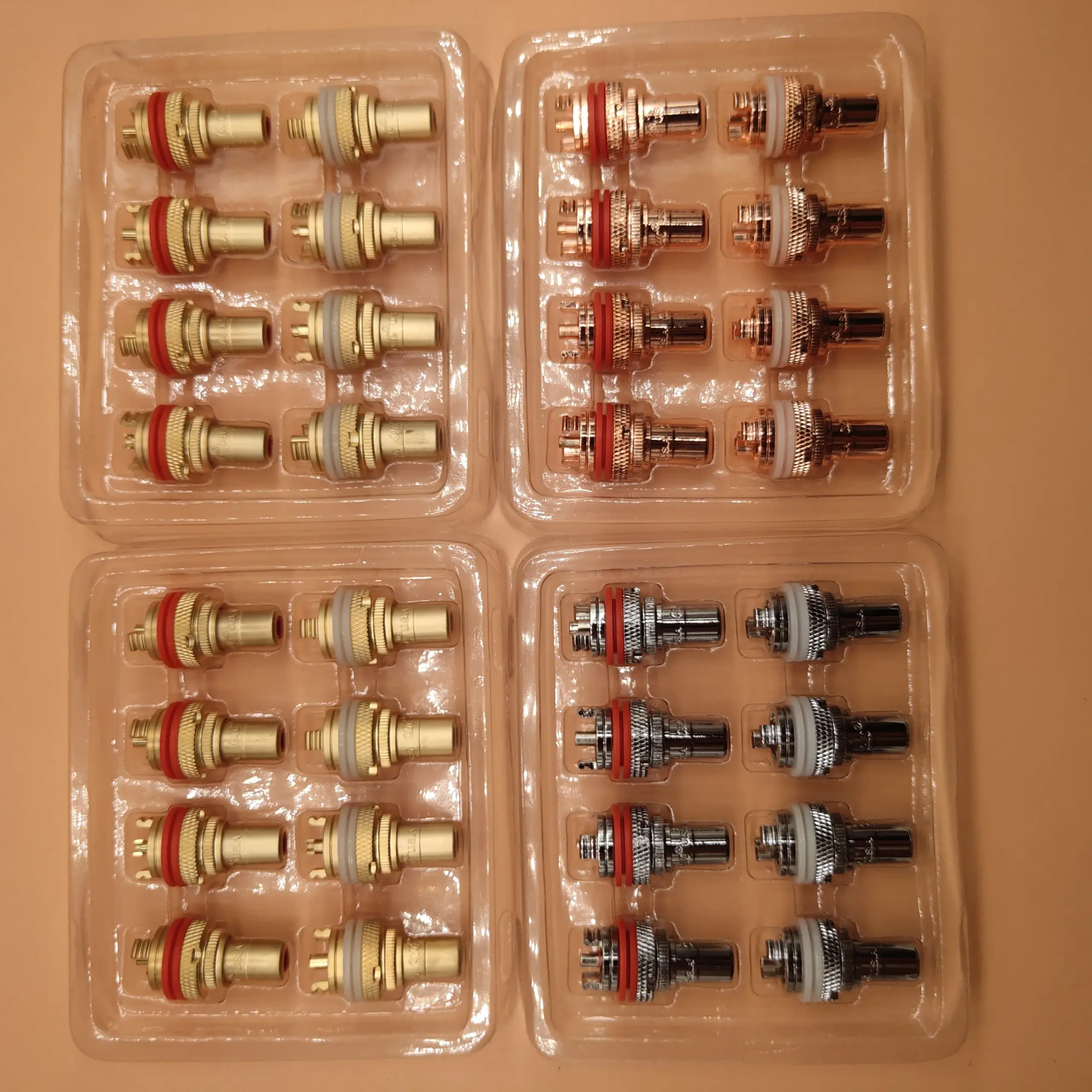 Premium RCA Female Socket Connector Set for Audio Video 6 Premium RCA Female Socket Connector Set for Audio Video - Image 6