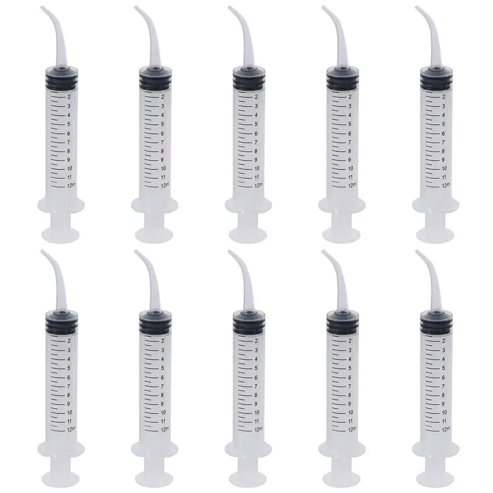 12ml Clear Plastic Syringe Set for Precise Dispensing 8 12ml Clear Plastic Syringe Set for Precise Dispensing - Image 8