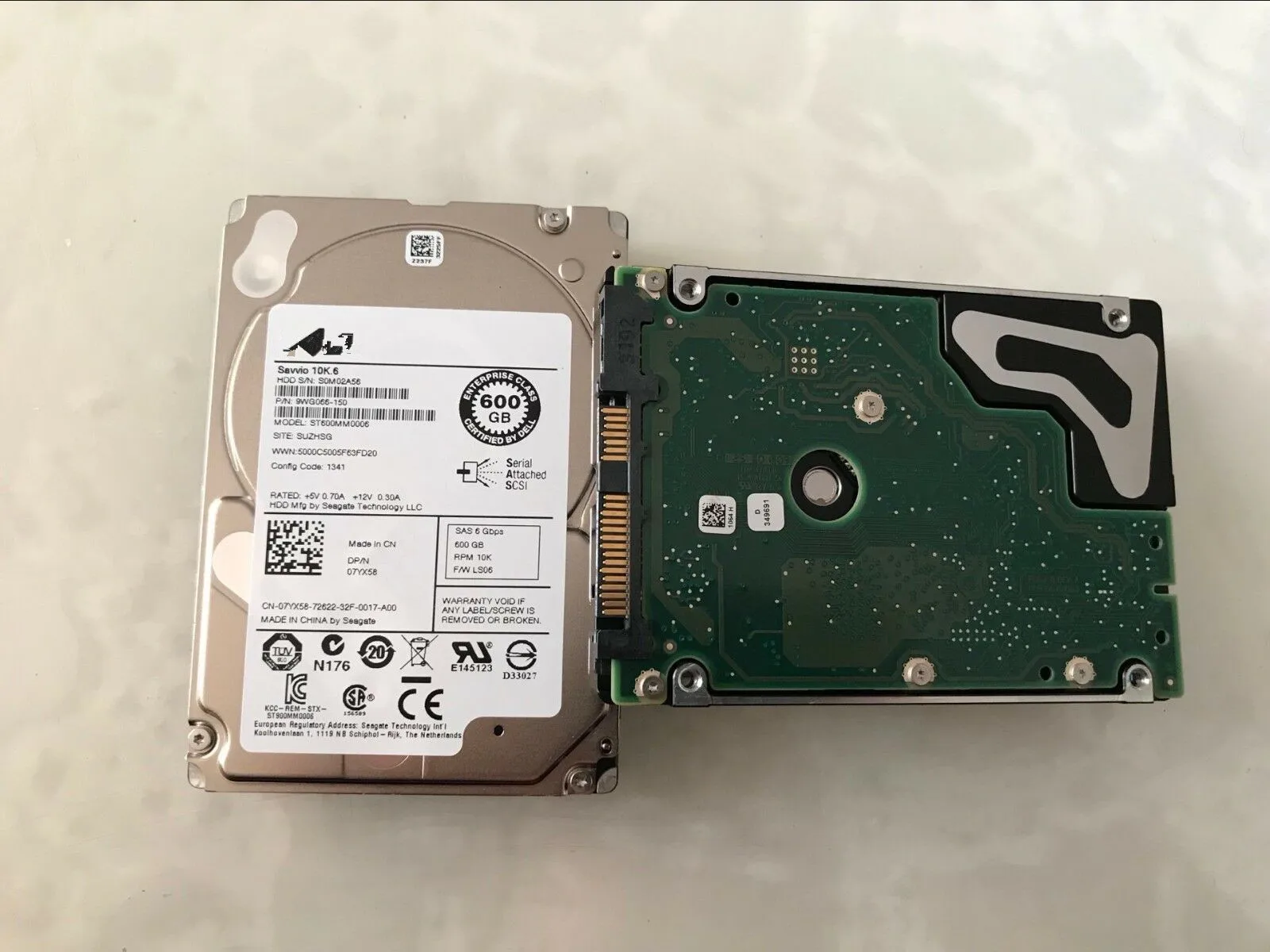 Dell 600GB SAS 10,000 RPM 6G SATA Drive 5 Dell 600GB SAS 10,000 RPM 6G SATA Drive - Image 5