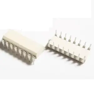 White DIP16 Logic IC Components Set