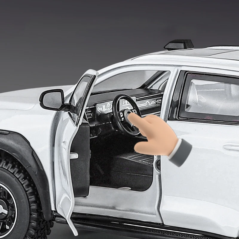 Great Wall POER 1:24 Diecast Model Pickup 5 Great Wall POER 1:24 Diecast Model Pickup - Image 5