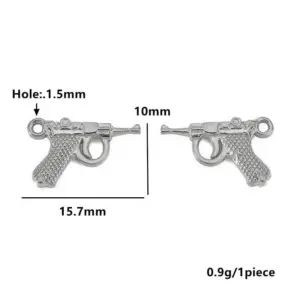 Stainless Steel Gun Charm Set for Jewelry 19 Sd4a6172170474bcfa2cfe9eba01e80b8W