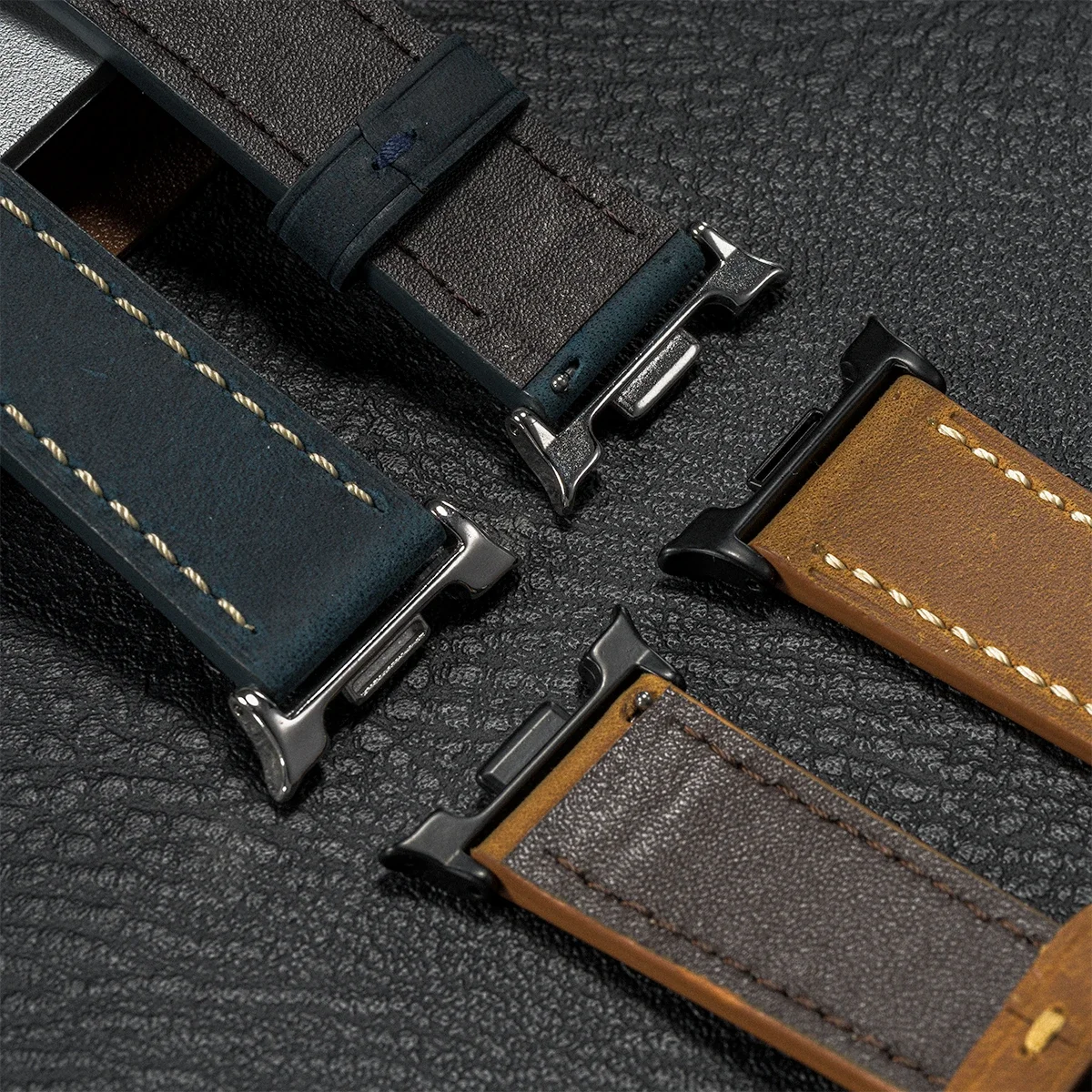 Premium Leather Strap for Samsung Galaxy Watch Ultra 7 5 Premium Leather Strap for Samsung Galaxy Watch Ultra 7 - Image 5