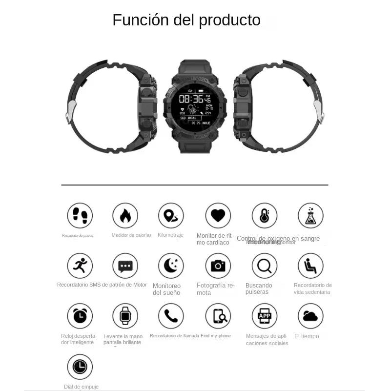 Y56 Rugged Smartwatch for Active Lifestyle 4 Y56 Rugged Smartwatch for Active Lifestyle - Image 4