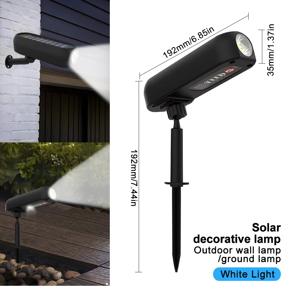 Outdoor Solar Spotlight for Gardens 9 Outdoor Solar Spotlight for Gardens - Image 9