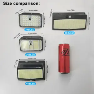 Outdoor Solar LED Wall Lights 120 Lumen, IP65 15 Sd4ce8020ea504db2ba34cd83781dbb05X