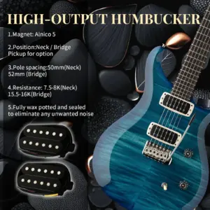 Modern Humbucker Pickup Set for Electric Guitars 12 Sd4e784f13f924c2e97304c5b0bf6dae2g