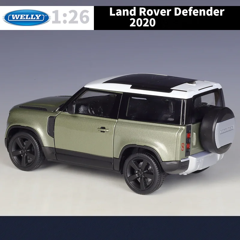Land Rover Defender 1:26 Scale Diecast Model SUV 5 Land Rover Defender 1:26 Scale Diecast Model SUV - Image 5
