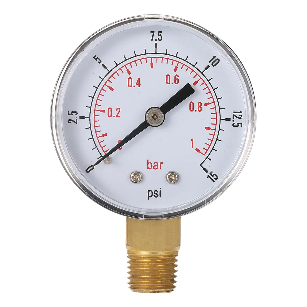 Pool Water Pressure Gauge 50mm Dual-Scale 2 Pool Water Pressure Gauge 50mm Dual-Scale - Image 2