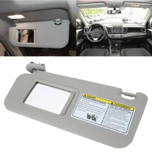 Gray Sun Visor for Toyota RAV4 2006-2009