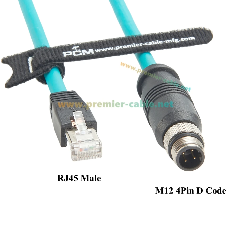 Profinet M12 Ethernet Cable 2/5m 10Gbps 2 Profinet M12 Ethernet Cable 2/5m 10Gbps - Image 2