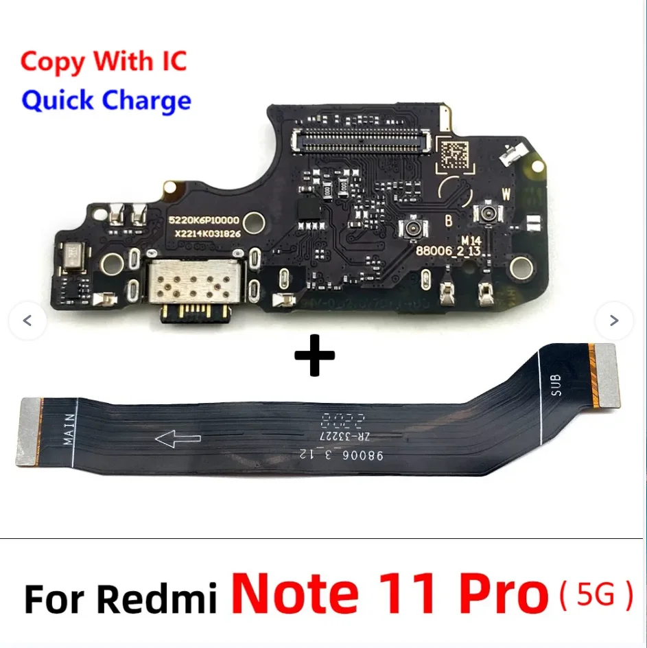 Xiaomi Redmi/Note 10/11 USB Port Flex Cable 10 Xiaomi Redmi/Note 10/11 USB Port Flex Cable - Image 10
