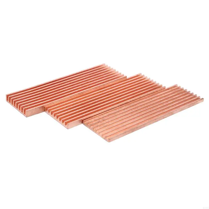 Copper Heatsink for M.2 NVMe SSDs 70x21mm 1 Copper Heatsink for M.2 NVMe SSDs 70x21mm