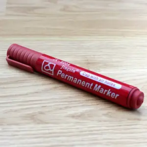 ABBAS MK001 Large Head Oil-Based Permanent Markers Set 6 Sd58cb33317644d9f9bb8310a133edd09m