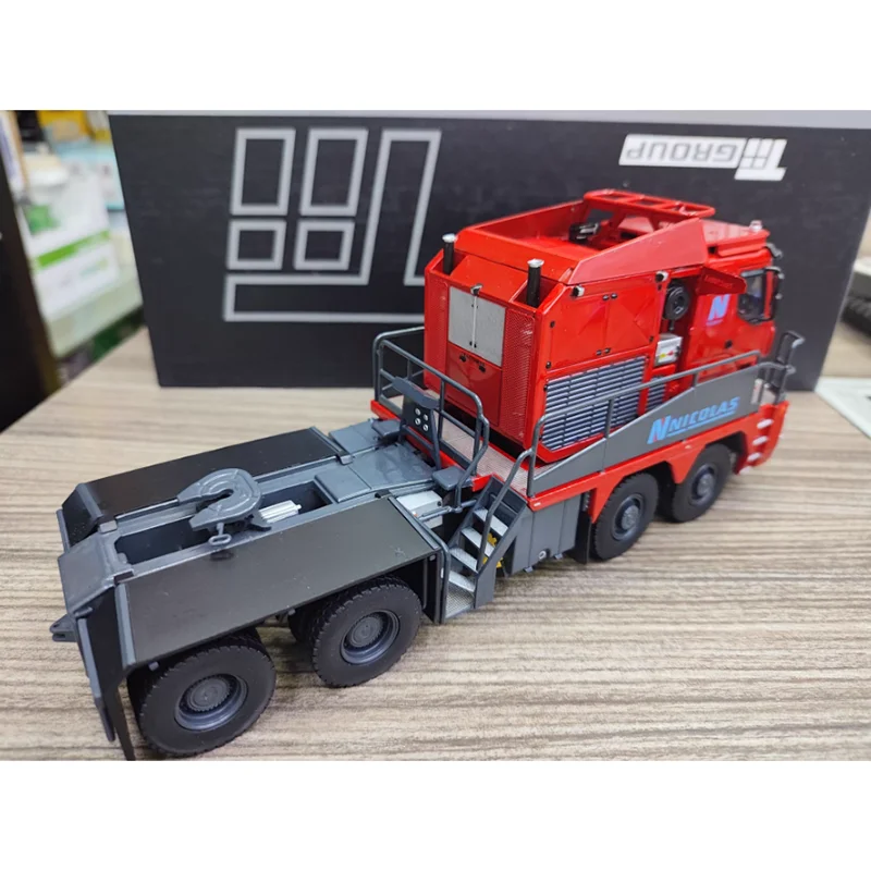 Red Diecast Nicolas Tractor Head Model 1:50 Scale 2 Red Diecast Nicolas Tractor Head Model 1:50 Scale - Image 2