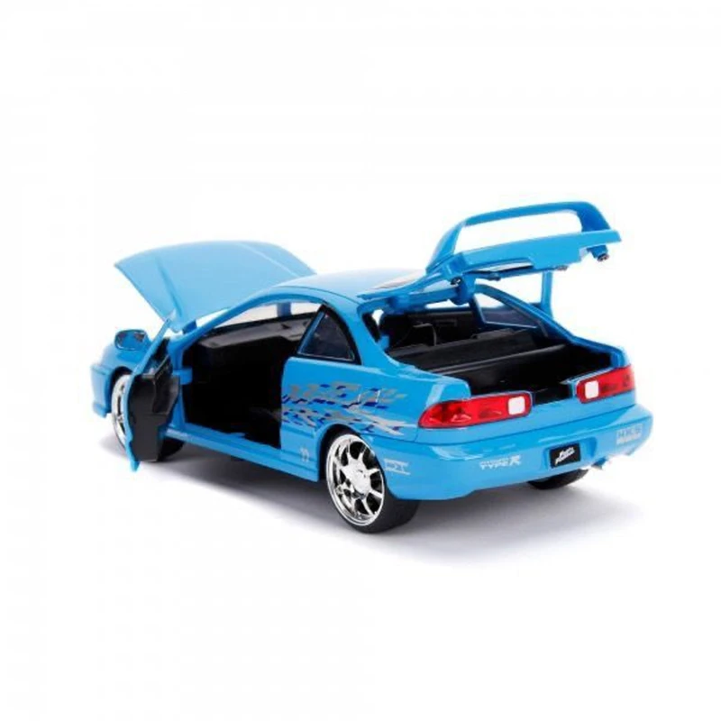 Acura INTEGRA Diecast Model 1:24 Scale Blue 5 Acura INTEGRA Diecast Model 1:24 Scale Blue - Image 5