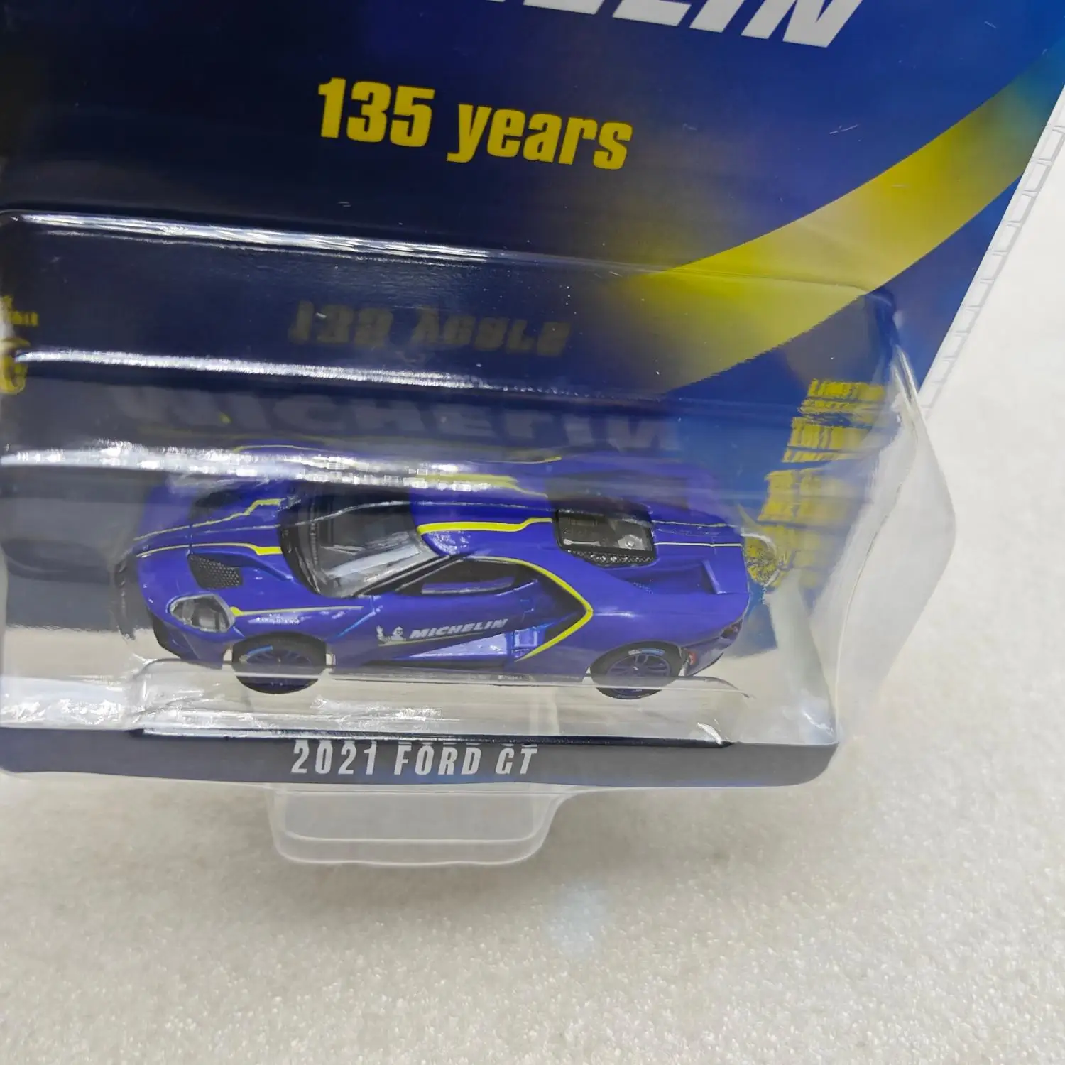 Vibrant Blue 2021 Ford GT Diecast Model 5 Vibrant Blue 2021 Ford GT Diecast Model - Image 5
