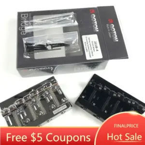 GOTOH 201B-4 Black Bass Bridge 7 Sd5e64c48500140b9a316c28e9cca1d4eh