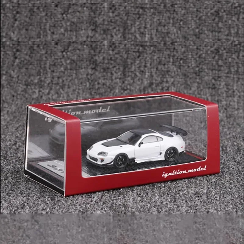 Silver Toyota Supra JZA80 RZ 1/64 Scale Model 9 Silver Toyota Supra JZA80 RZ 1/64 Scale Model - Image 9