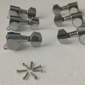 Chrome Electric Guitar Tuning Pegs Set (6pcs) 7 Sd5fe6d86b0bf47ea95a53d9b8420ff55f