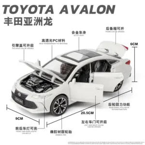 Black Toyota Avalon 1:24 Diecast Model with Sound 11 Sd5ff6c0abfa34551a27a6f06cae79cc68