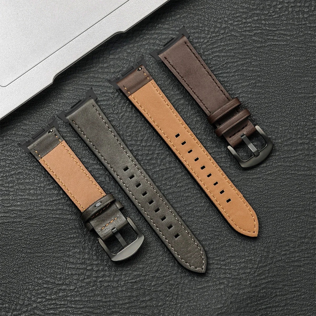 Leather Strap for Galaxy Watch Models 5 Leather Strap for Galaxy Watch Models - Image 5