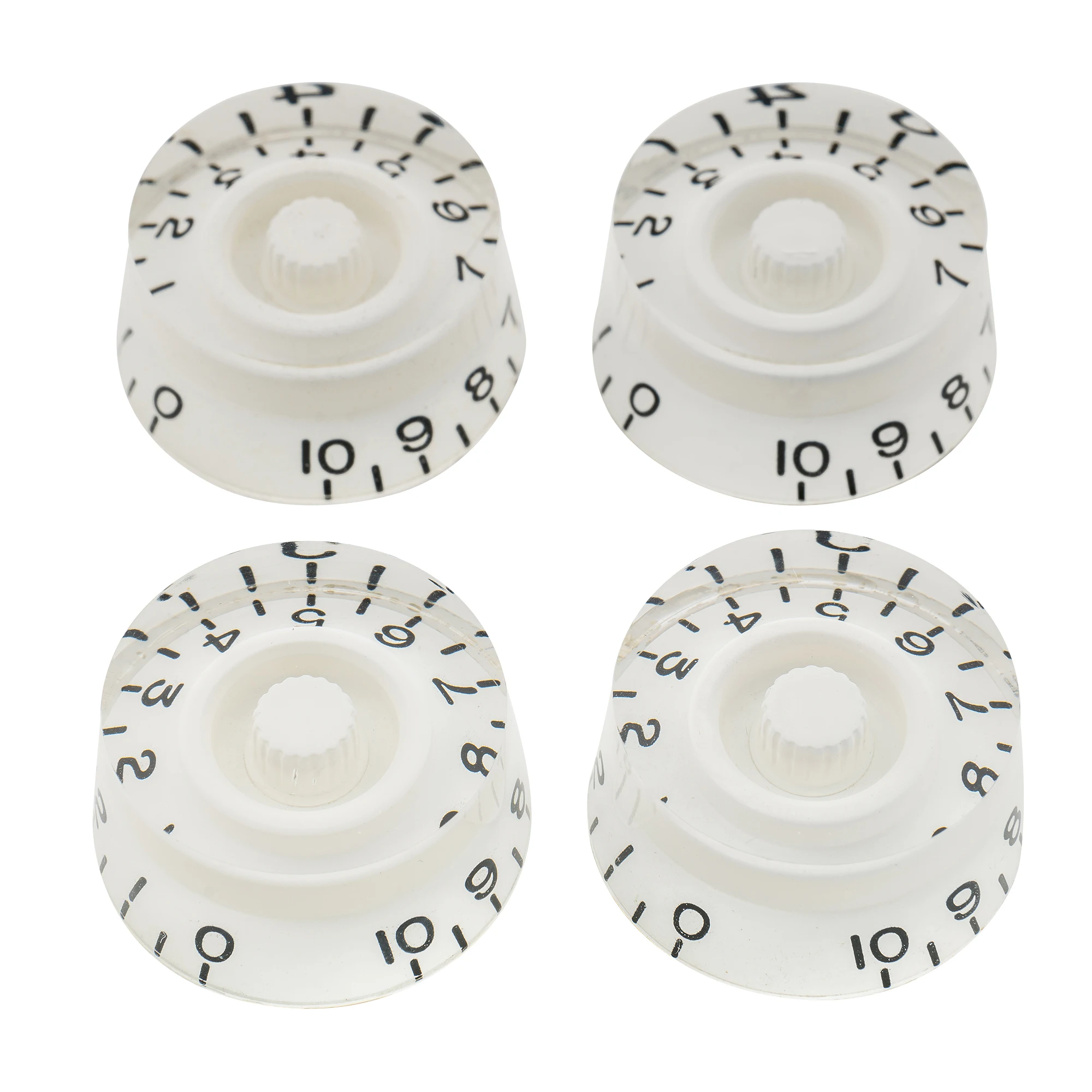Left-Hand Guitar Control Knobs Set 6mm Acrylic 7 Left-Hand Guitar Control Knobs Set 6mm Acrylic - Image 7