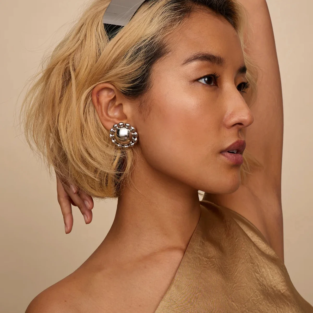 Stainless Steel Sun Earrings for Women 2 Stainless Steel Sun Earrings for Women - Image 2