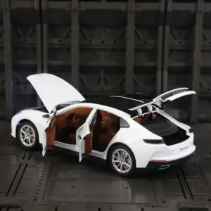 Black Porsche Panamera Alloy Model 1:24 Scale 12 Sd654aa9fe33f45e09bfe1446020dd7d3F