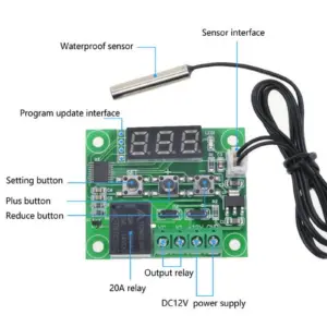 W1209 Digital Temperature Controller 12V 10A 10 Sd6582082b3324fb28a17a8d65b5451aeW