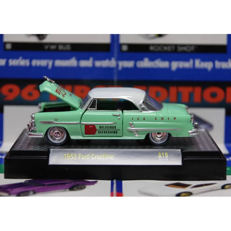 Vintage Diecast Car Set 1:64 Scale Collectible 3 Vintage Diecast Car Set 1:64 Scale Collectible - Image 3