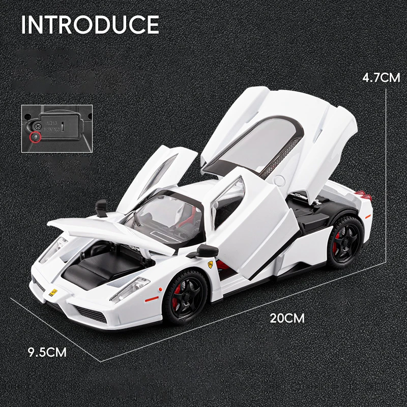 1:22 Ferrari Enzo Alloy Model Car 3 1:22 Ferrari Enzo Alloy Model Car - Image 3
