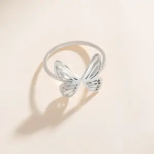 Elegant Butterfly Ring for Women 15 Sd68d26c2adac42b69ba4cc014f59490dN