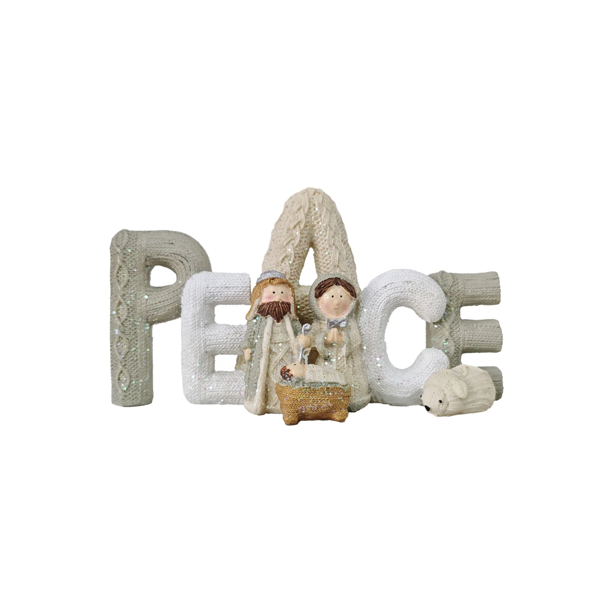 Peace Nativity Scene Figurine Set 7 Peace Nativity Scene Figurine Set - Image 7