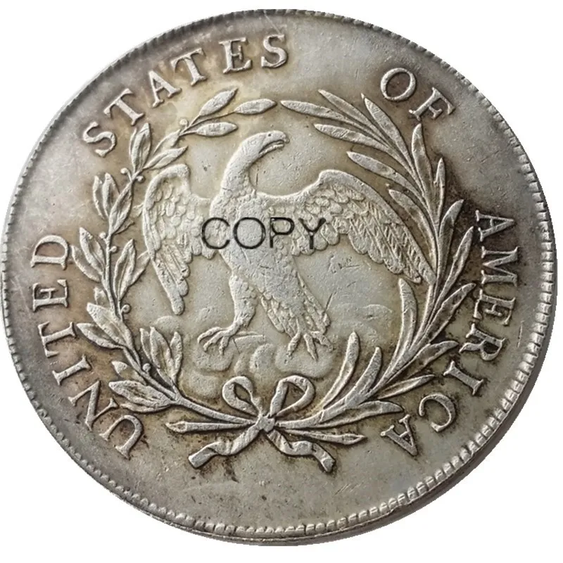 US 1797 Draped Bust Coin Replica 2 US 1797 Draped Bust Coin Replica - Image 2