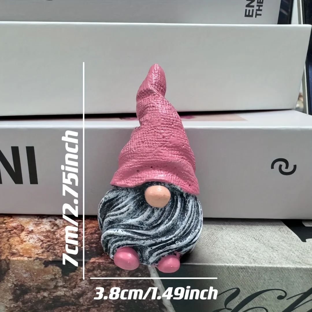 Colorful Fairy Tale Dwarf Garden Statue 5 Colorful Fairy Tale Dwarf Garden Statue - Image 5