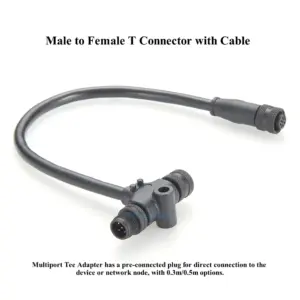 Marine NMEA2000 T Connector, 0.3m/0.5m 8 Sd6d24794e21941d4adaca74267cb84f7x