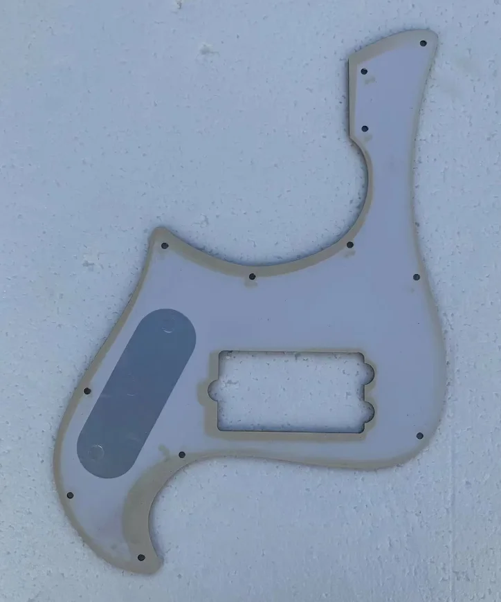 Mother of Pearl Pickguard for D Custom Bass 3 Mother of Pearl Pickguard for D Custom Bass - Image 3