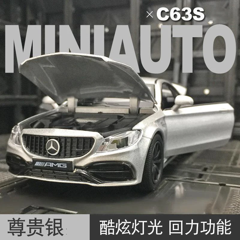 Mercedes-Benz C63 S AMG 1:32 Diecast Model 7 Mercedes-Benz C63 S AMG 1:32 Diecast Model - Image 7