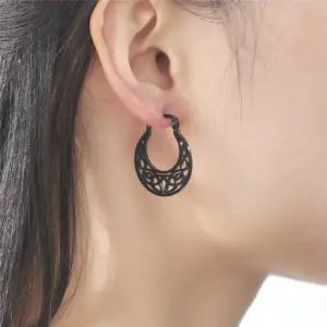 Vintage Irish Knot Earrings in Stainless Steel 12 Sd6e354396a1d4067a41541bada37b014y