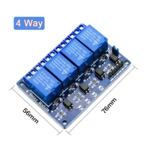 Multi-Channel 5V/12V/24V Relay Module for Automation 18 Sd6eefc2a7c6e496da12c268ee7df80520