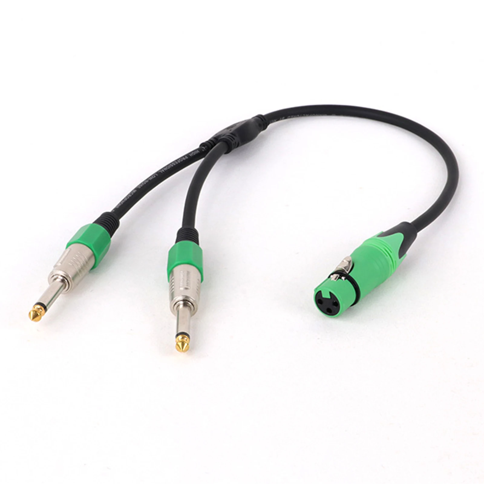 Dual 1/4 TS to XLR Y-Splitter Cable 0.3m/0.5m 9 Dual 1/4 TS to XLR Y-Splitter Cable 0.3m/0.5m - Image 9
