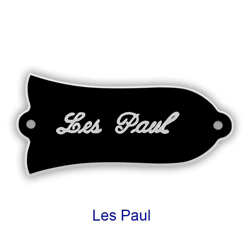 Gibson Les Paul Black Truss Rod Cover Plate 9 Gibson Les Paul Black Truss Rod Cover Plate - Image 9