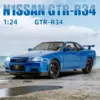 Nissan Skyline GTR R34 1:24 Diecast Model