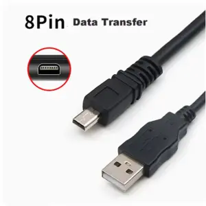 USB to Mini 8P Data Cable for Cameras and Phones 11 Sd70fa1ecb40f401398afc30eca4e3687K