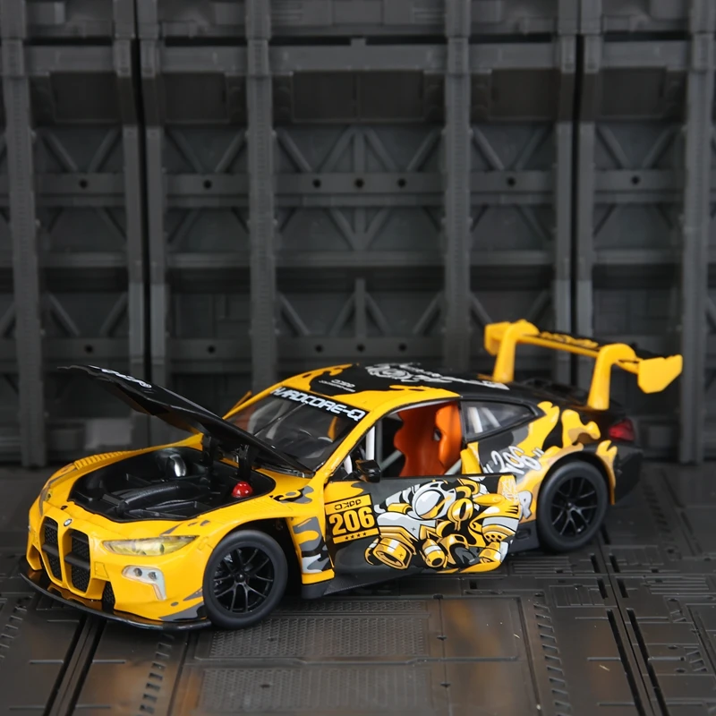 Vibrant Purple BMW M4 GT3 Diecast Model by WASA 6 Vibrant Purple BMW M4 GT3 Diecast Model by WASA - Image 6